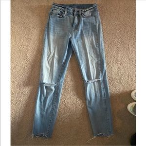 BDG high-rise distressed mom jeans